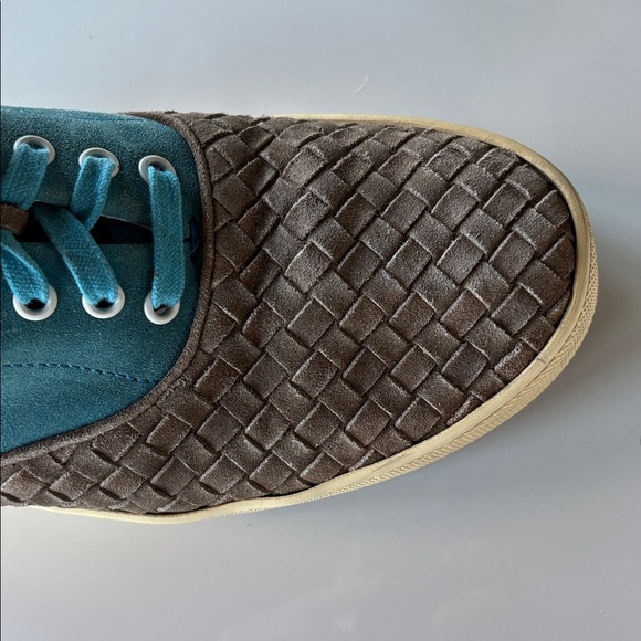 Bottega Veneta Blue and Brown Men's Shoes - Picture 5 of 6